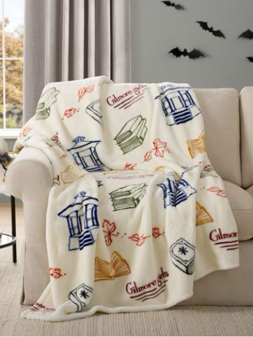Gilmore Girls Licensed Adult Halloween Silk Touch Throw Blankets, 60"